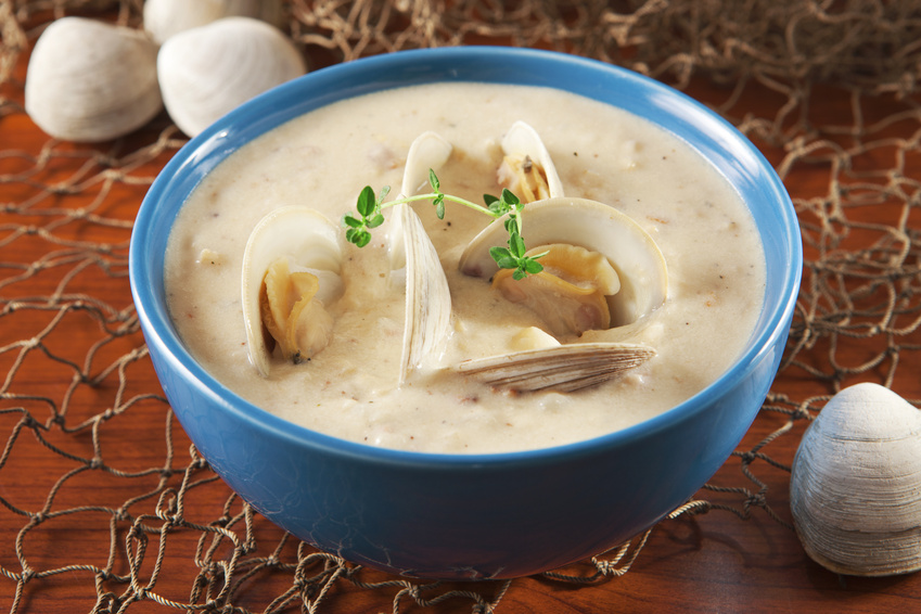 New England Clam Chowder - Emily Bites